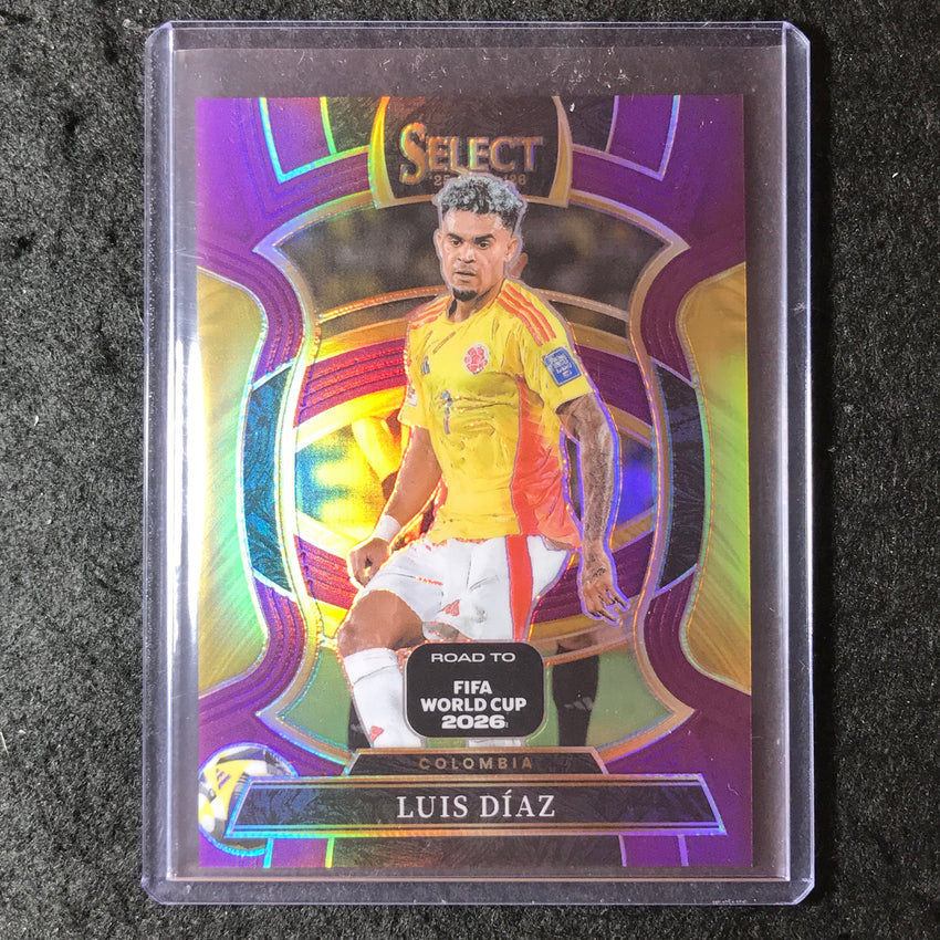 2025-26 Select Road to World Cup LUIS DIAZ Terrace Purple 126/150 #11