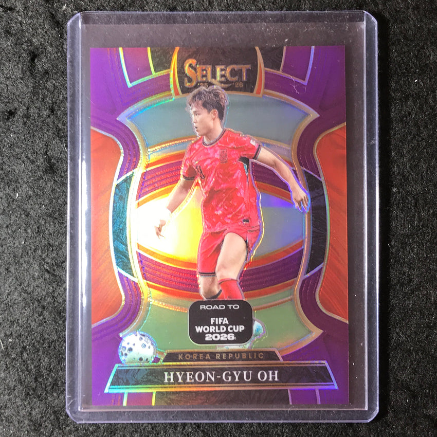 2025-26 Select Road to World Cup HYEON-GYU OH Terrace Purple 25/150 #14