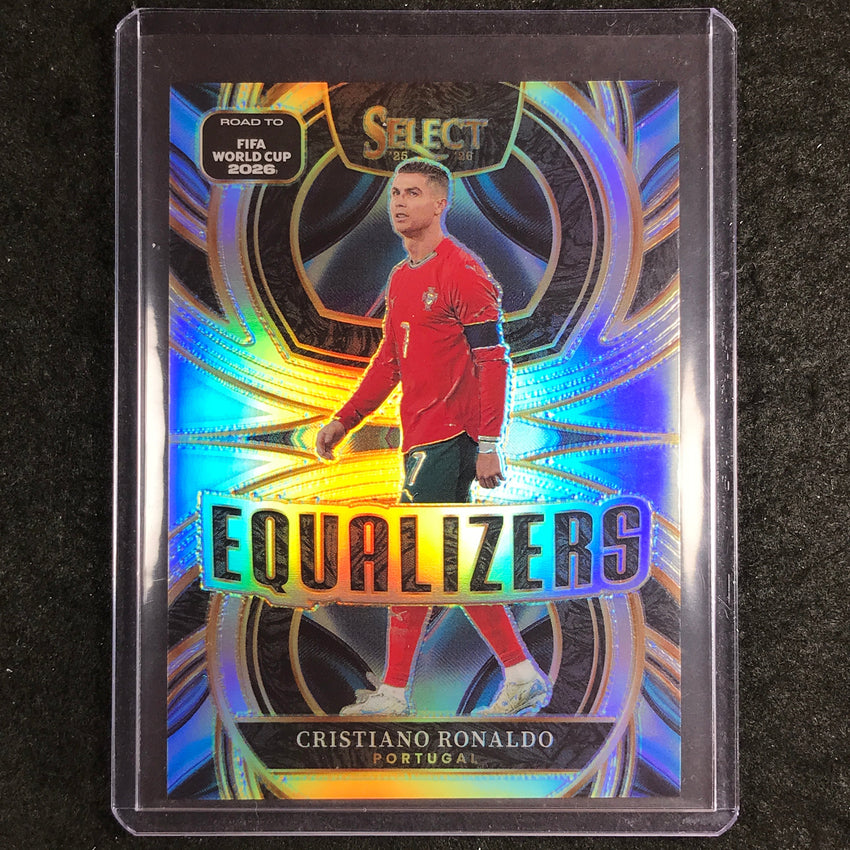 2025-26 Select Road to World Cup CRISTIANO RONALDO Equalizers Silver #15