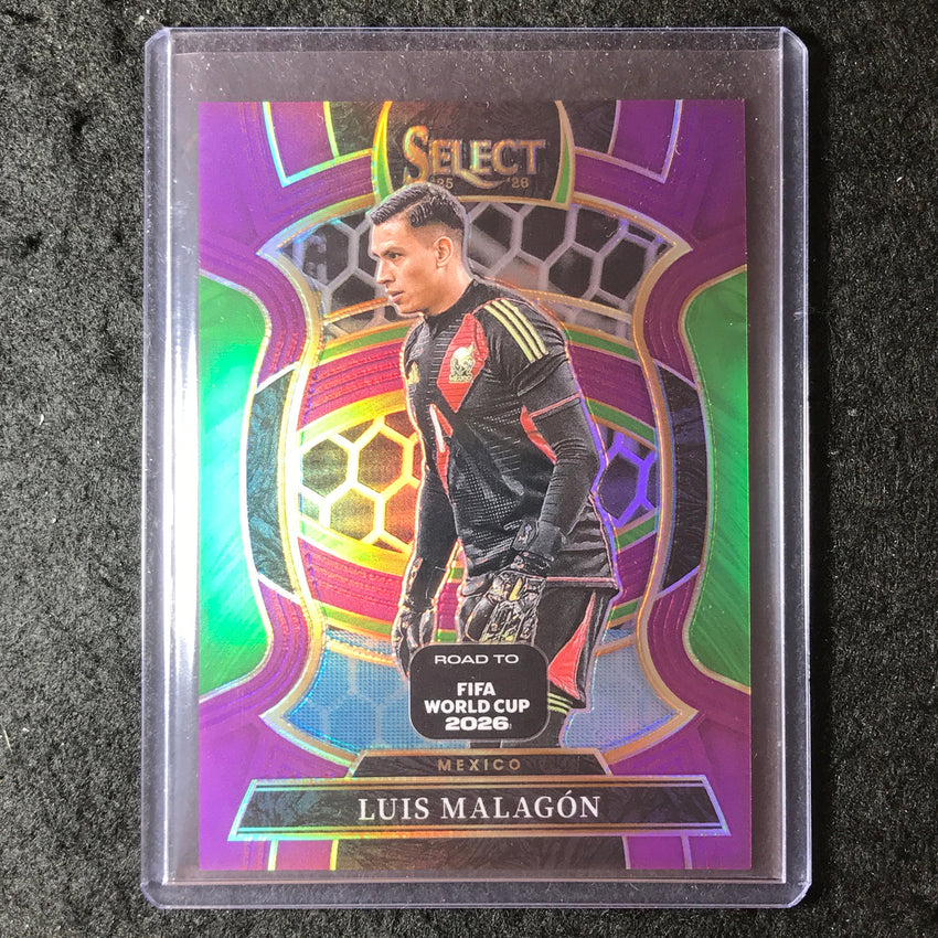 2025-26 Select Road to World Cup LUIS MALAGON Terrace Purple 145/150 #26