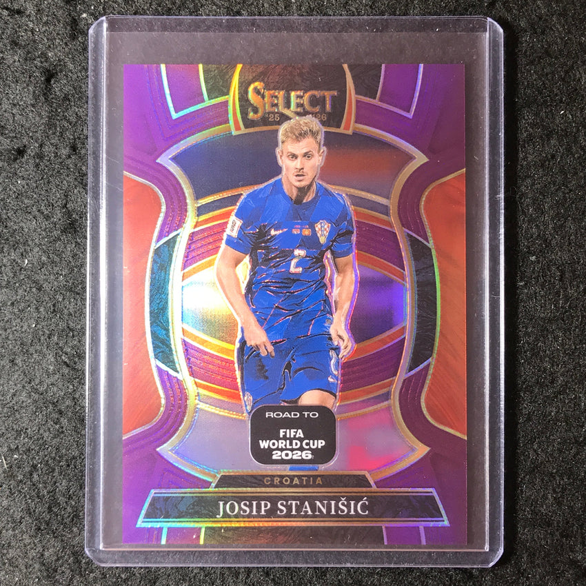2025-26 Select Road to World Cup JOSIP STANISIC Terrace Purple 97/150 #34