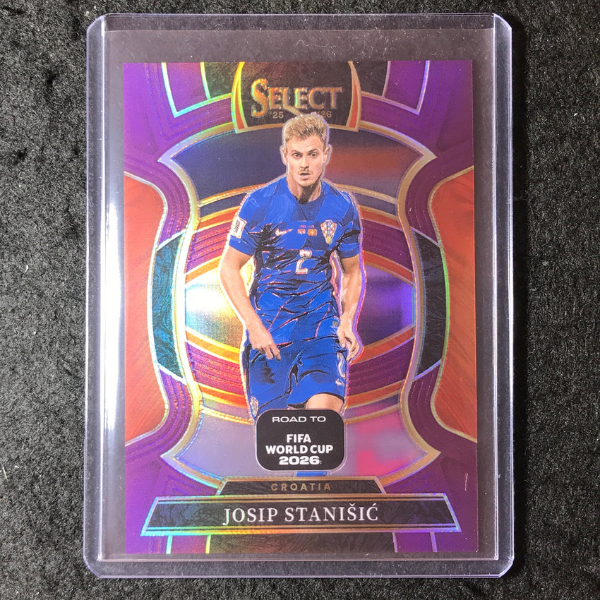 2025-26 Select Road to World Cup JOSIP STANISIC Terrace Purple 45/150 #34