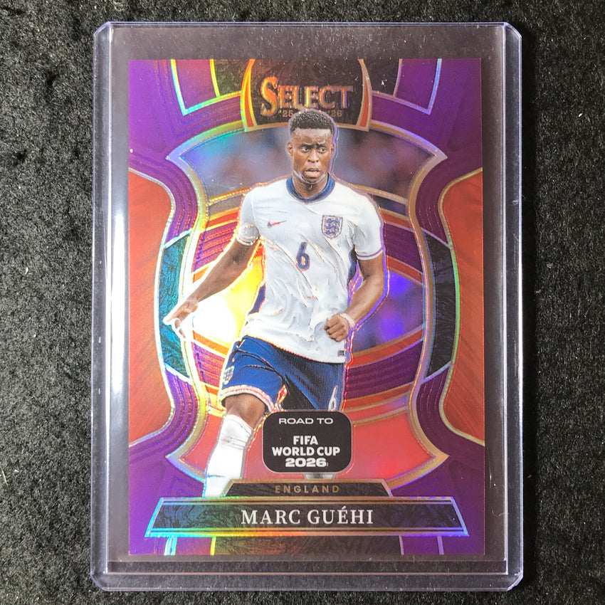 2025-26 Select Road to World Cup MARC GUEHI Terrace Purple 29/150 #43