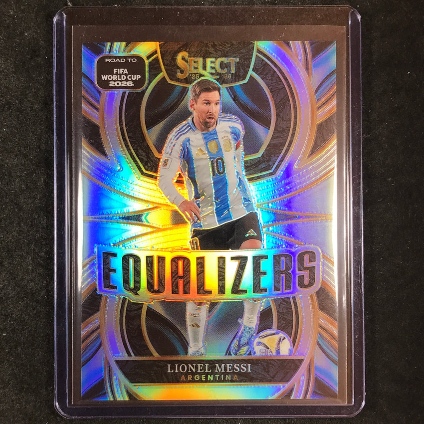 2025-26 Select Road to World Cup LIONEL MESSI Equalizers Silver #17