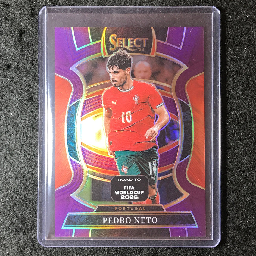 2025-26 Select Road to World Cup PEDRO NETO Terrace Purple 143/150 #51