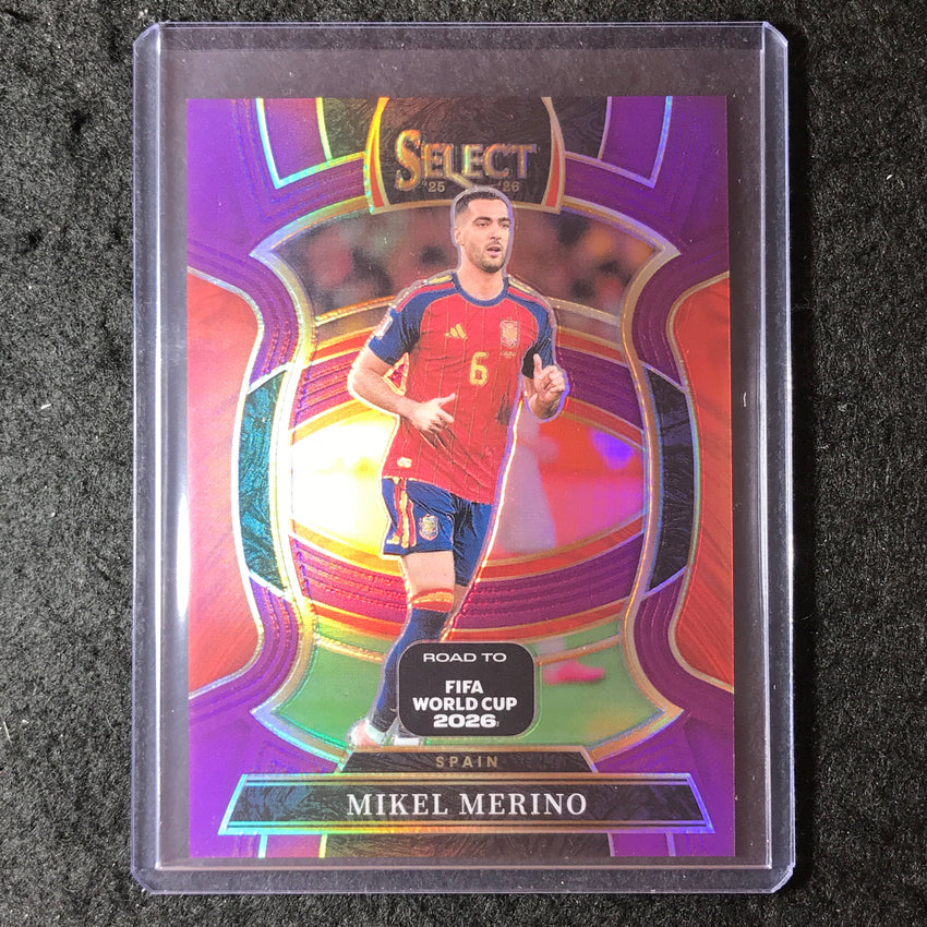 2025-26 Select Road to World Cup MIKEL MERINO Terrace Purple 138/150 #70