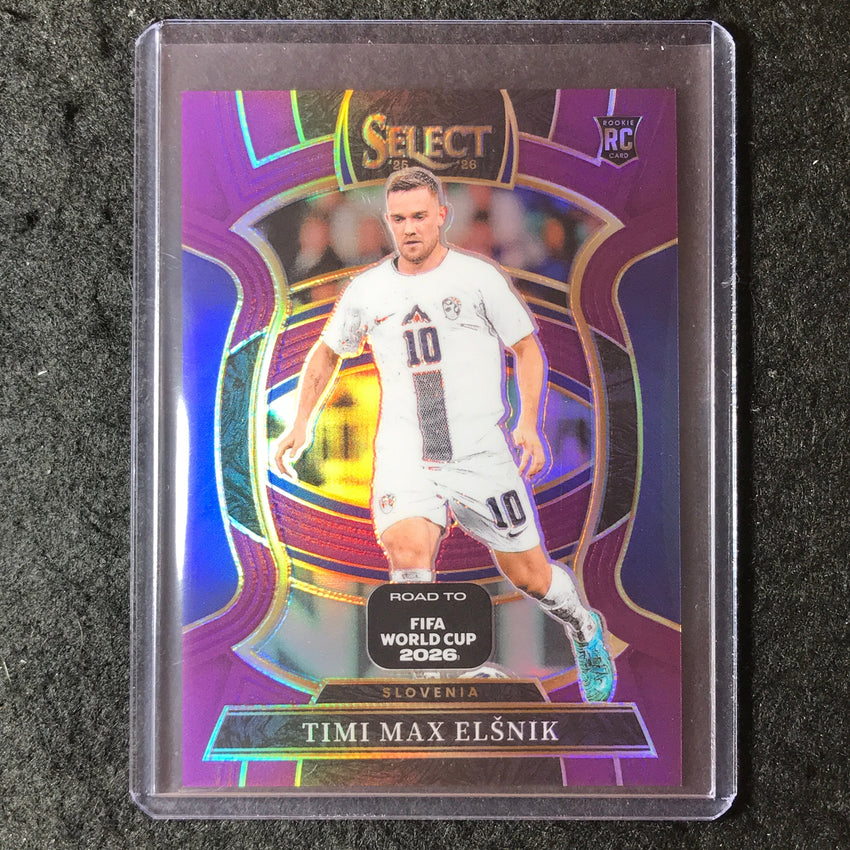 2025-26 Select Road to World Cup TIMI MAX ELSNIK Terrace Purple 100/150 #74