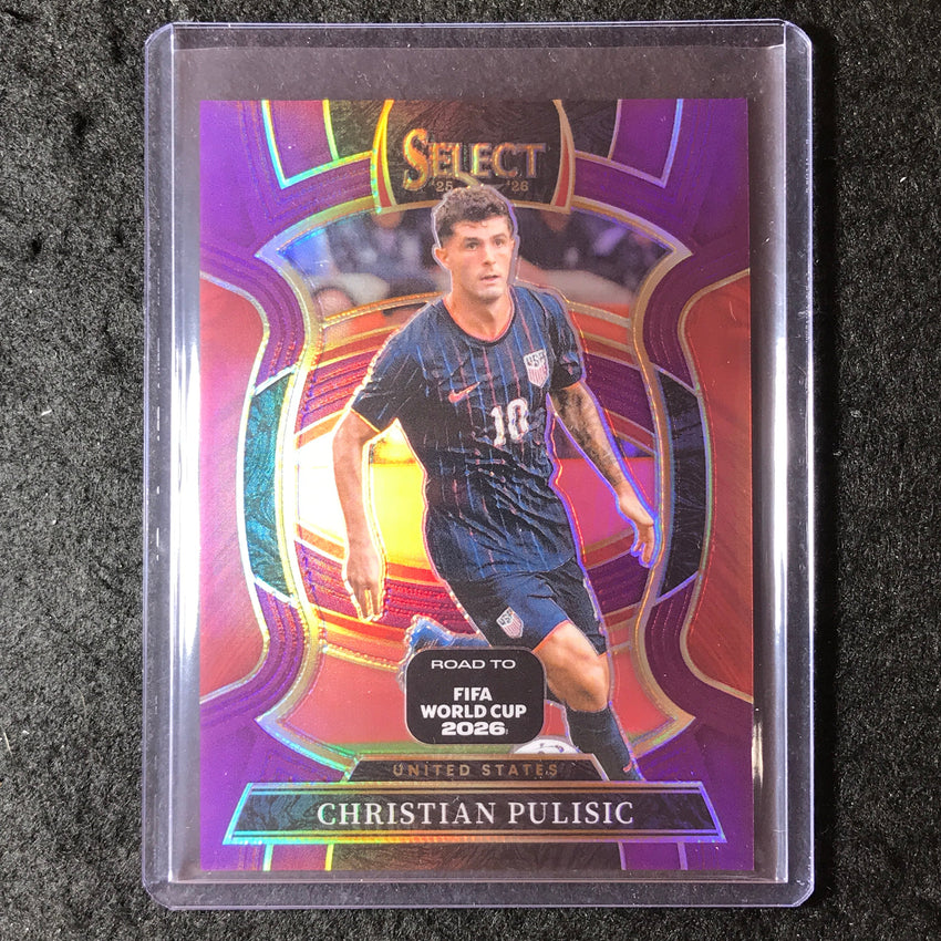 2025-26 Select Road to World Cup CHRISTIAN PULISIC Terrace Purple 138/150 #81