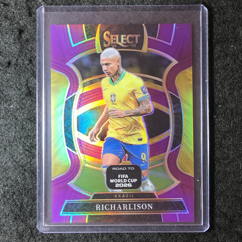 2025-26 Select Road to World Cup RICHARLISON Terrace Purple 36/150 #97