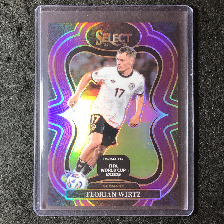 2025-26 Select Road to World Cup FLORIAN WIRTZ Mezzanine Purple 40/150 #102