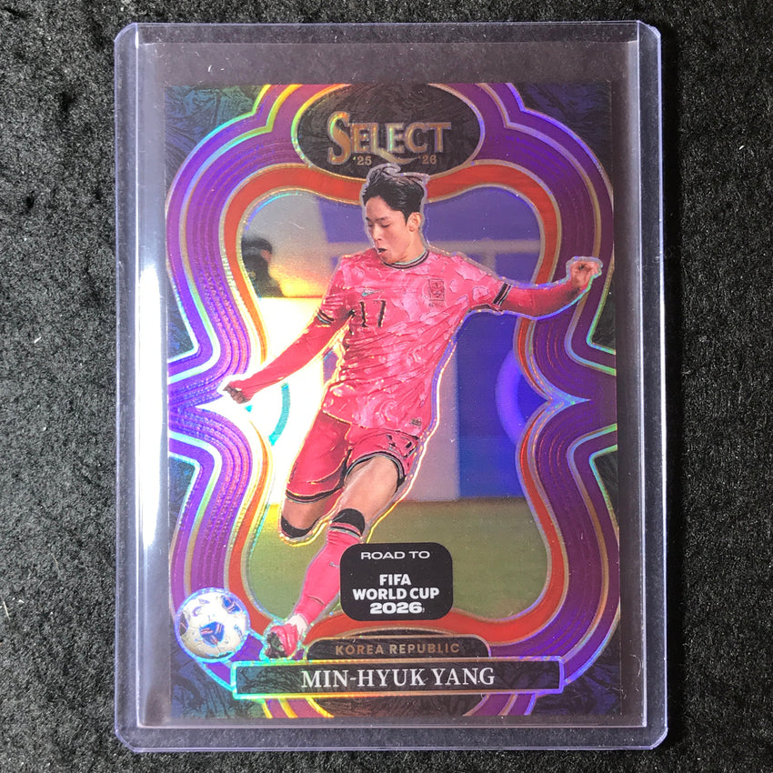 2025-26 Select Road to World Cup MIN-HYUK YANG Mezzanine Purple 136/150 #115