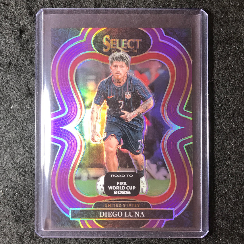 2025-26 Select Road to World Cup DIEGO LUNA Mezzanine Purple 72/150 #183