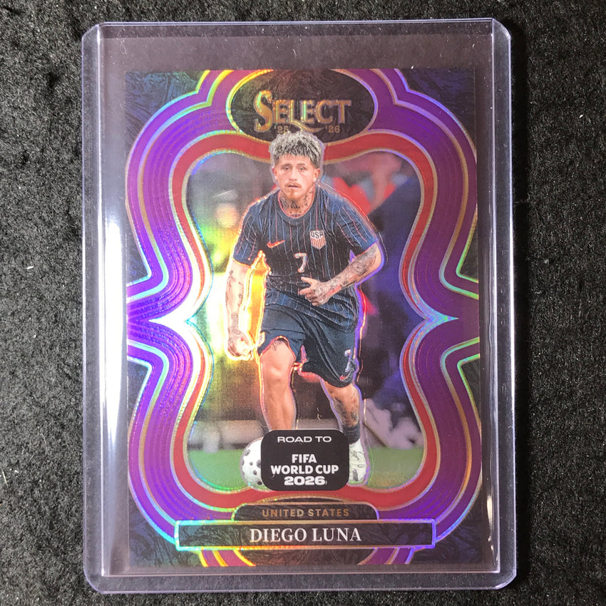 2025-26 Select Road to World Cup DIEGO LUNA Mezzanine Purple 113/150 #183