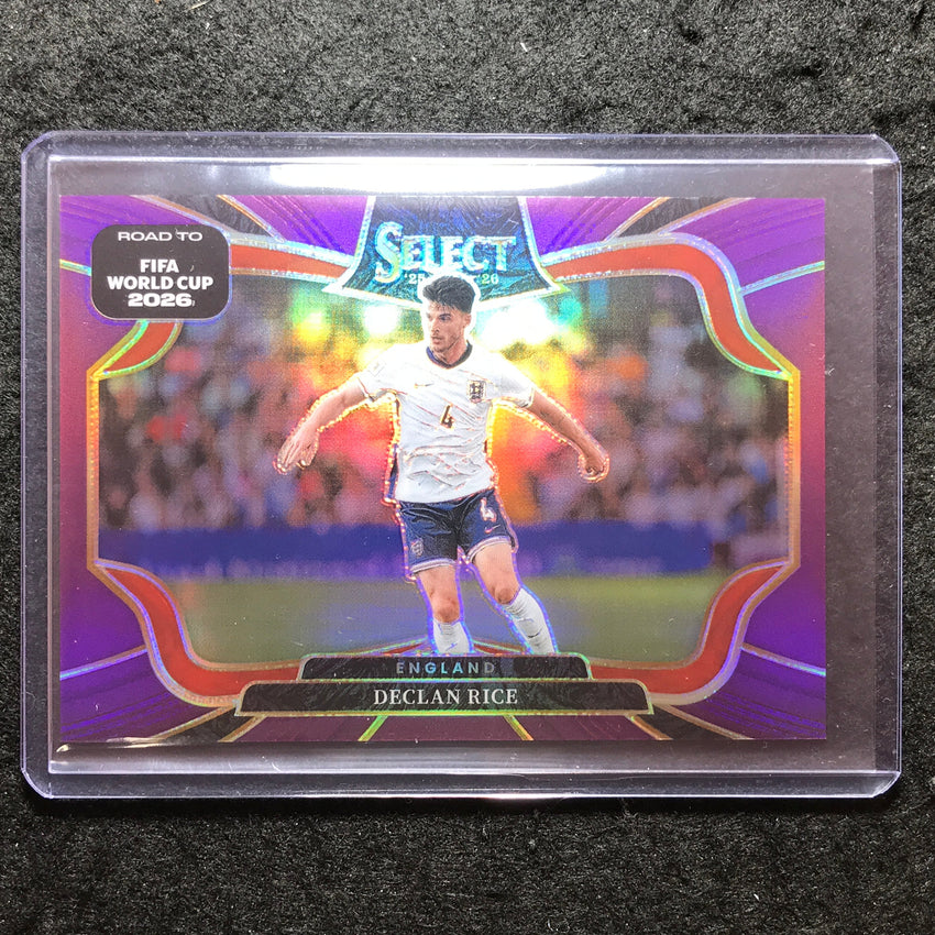 2025-26 Select Road to World Cup DECLAN RICE Field Level Purple 114/150 #206