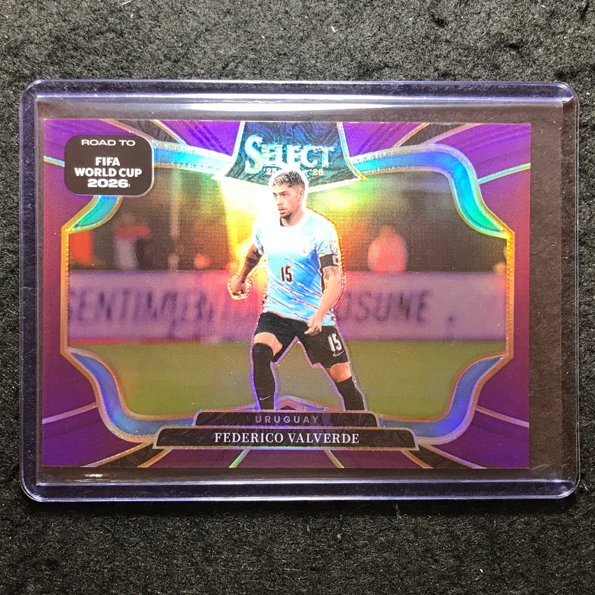 2025-26 Select Road to World Cup FEDERICO VALVERDE Field Level Purple 119/150