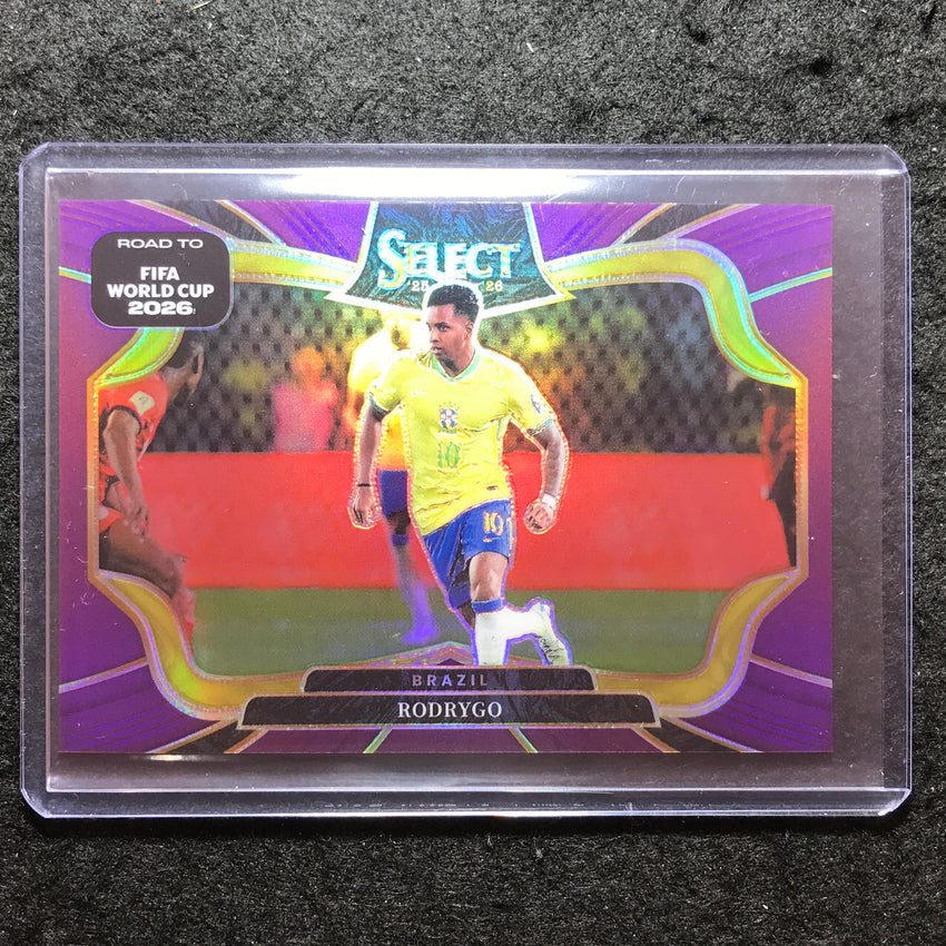 2025-26 Select Road to World Cup RODRYGO Field Level Purple 136/150 #233
