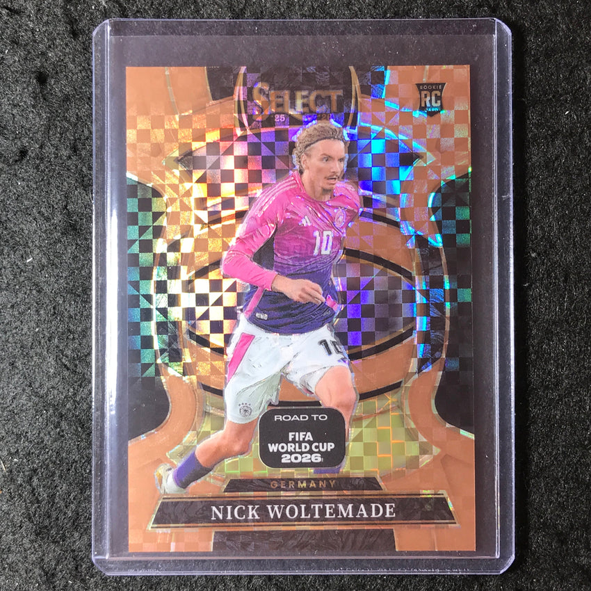 2025-26 Select Road to World Cup NICK WOLTEMADE Rookie Terrace Bronze 128/130 #3