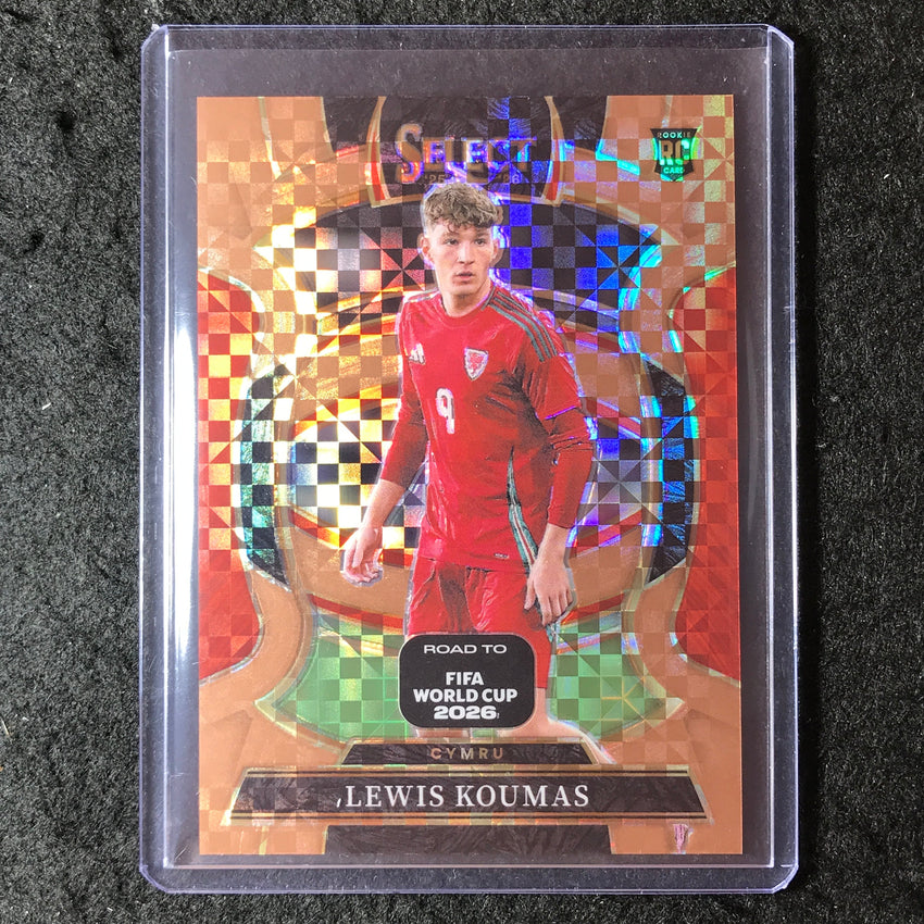 2025-26 Select Road to World Cup LEWIS KOUMAS Rookie Terrace Bronze 88/130 #7