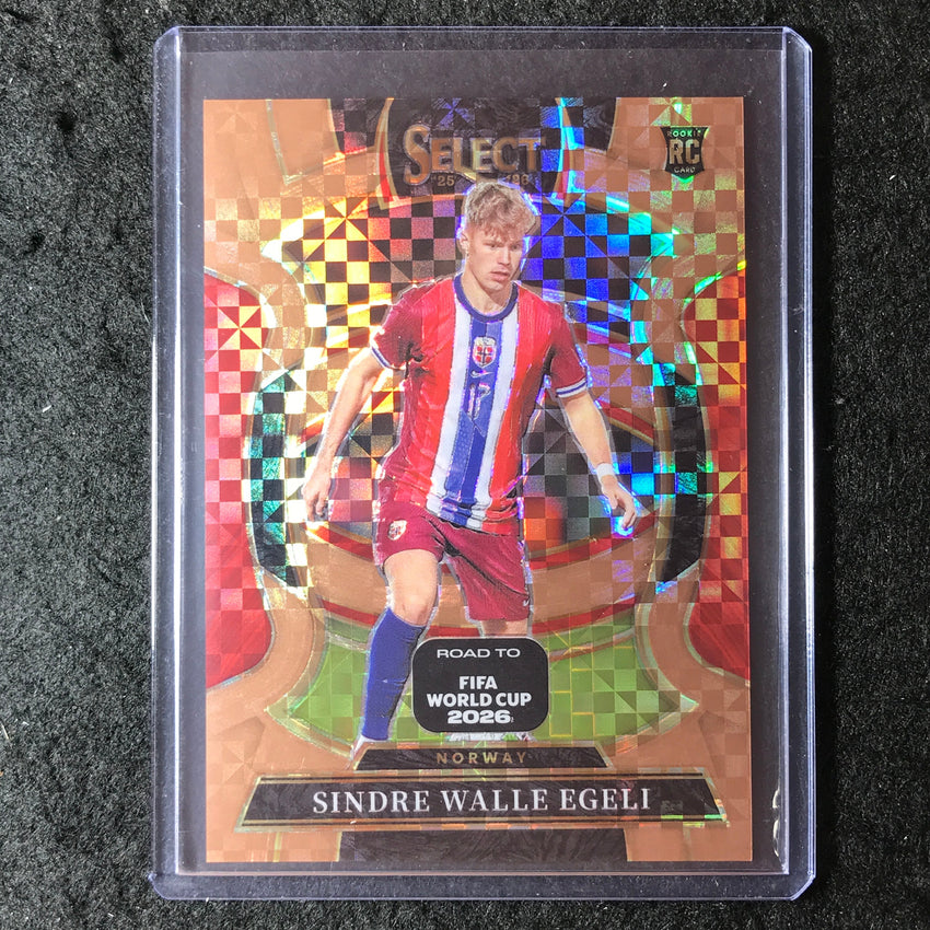 2025-26 Select Road to World Cup SINDRE WALLE EGELI Rookie Terrace Bronze 43/130