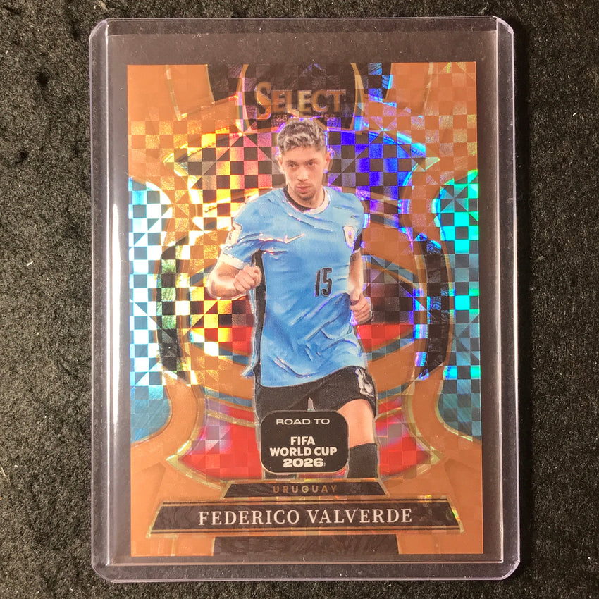 2025-26 Select Road to World Cup FEDERICO VALVERDE Terrace Bronze 12/130 #16