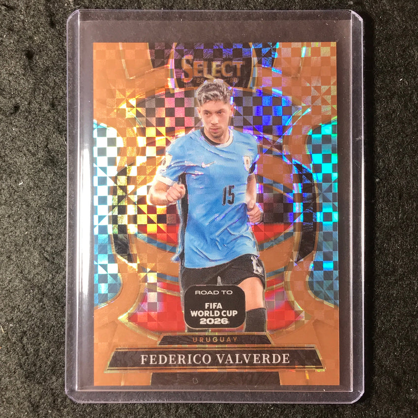 2025-26 Select Road to World Cup FEDERICO VALVERDE Terrace Bronze 8/130 #16