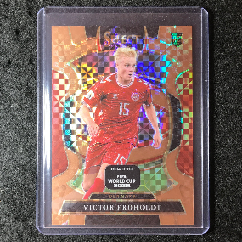 2025-26 Select Road to World Cup VICTOR FROHOLDT Rookie Terrace Bronze 93/130