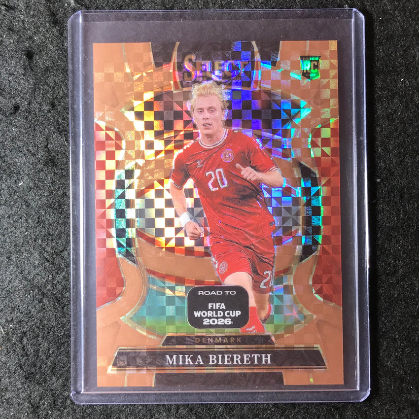 2025-26 Select Road to World Cup MIKE BIERETH Rookie Terrace Bronze 72/130 #20