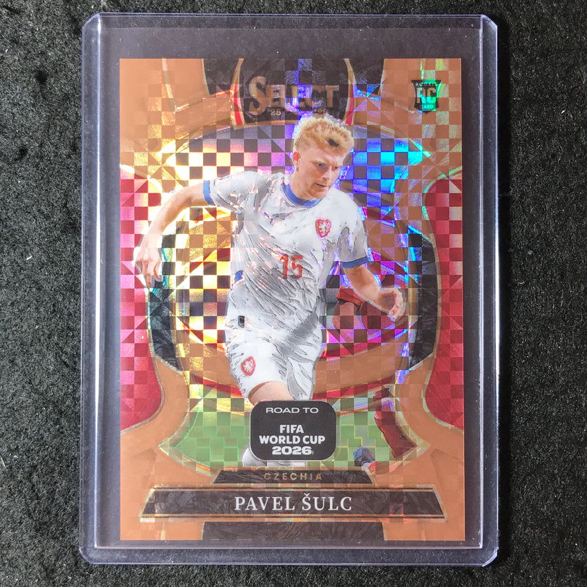 2025-26 Select Road to World Cup PAVEL SULC Rookie Terrace Bronze 23/130 #28