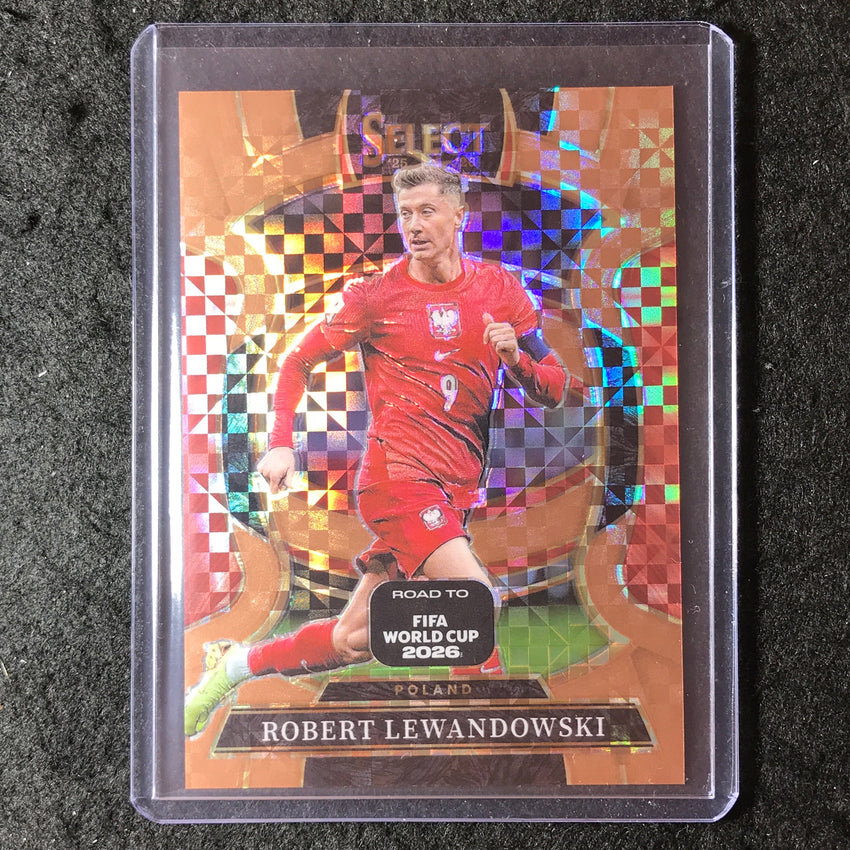 2025-26 Select Road to World Cup ROBERT LEWANDOWSKI Terrace Bronze 63/130 #37