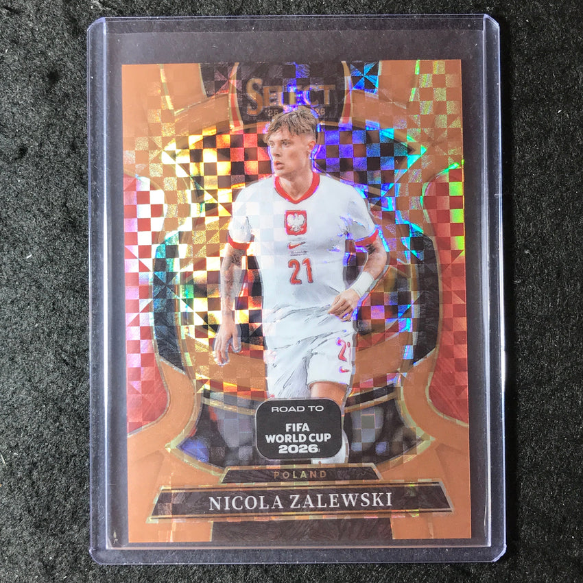 2025-26 Select Road to World Cup NICOLA ZALEWSKI Terrace Bronze 77/130 #38