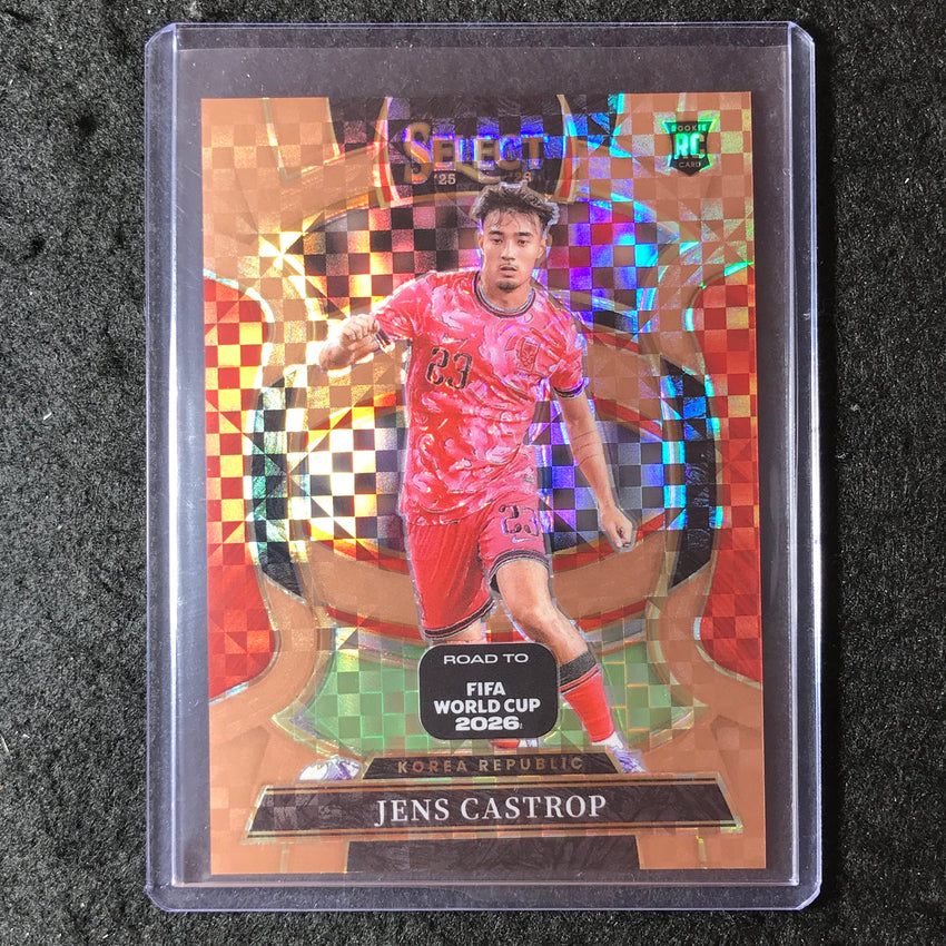 2025-26 Select Road to World Cup JENS CASTROP Rookie Terrace Bronze 22/130 #67