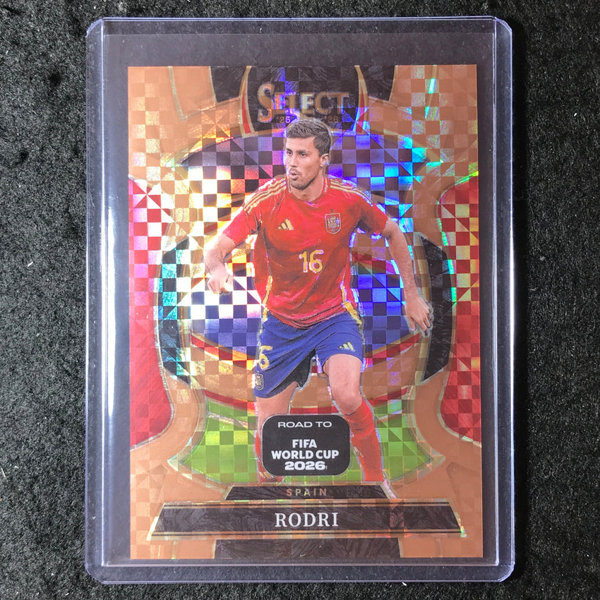 2025-26 Select Road to World Cup RODRI Terrace Bronze 122/130 #69