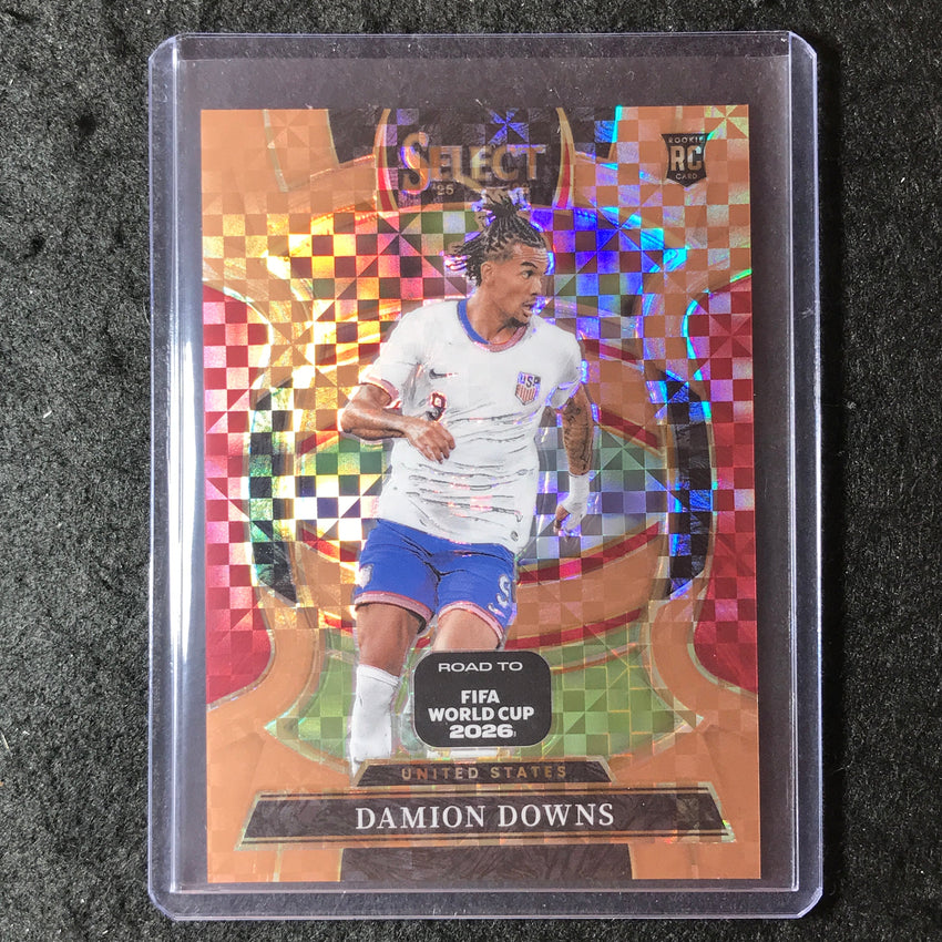 2025-26 Select Road to World Cup DAMION DOWNS Rookie Terrace Bronze 71/130 #85