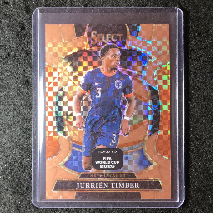 2025-26 Select Road to World Cup JURRIEN TIMBER Terrace Bronze 119/130 #90