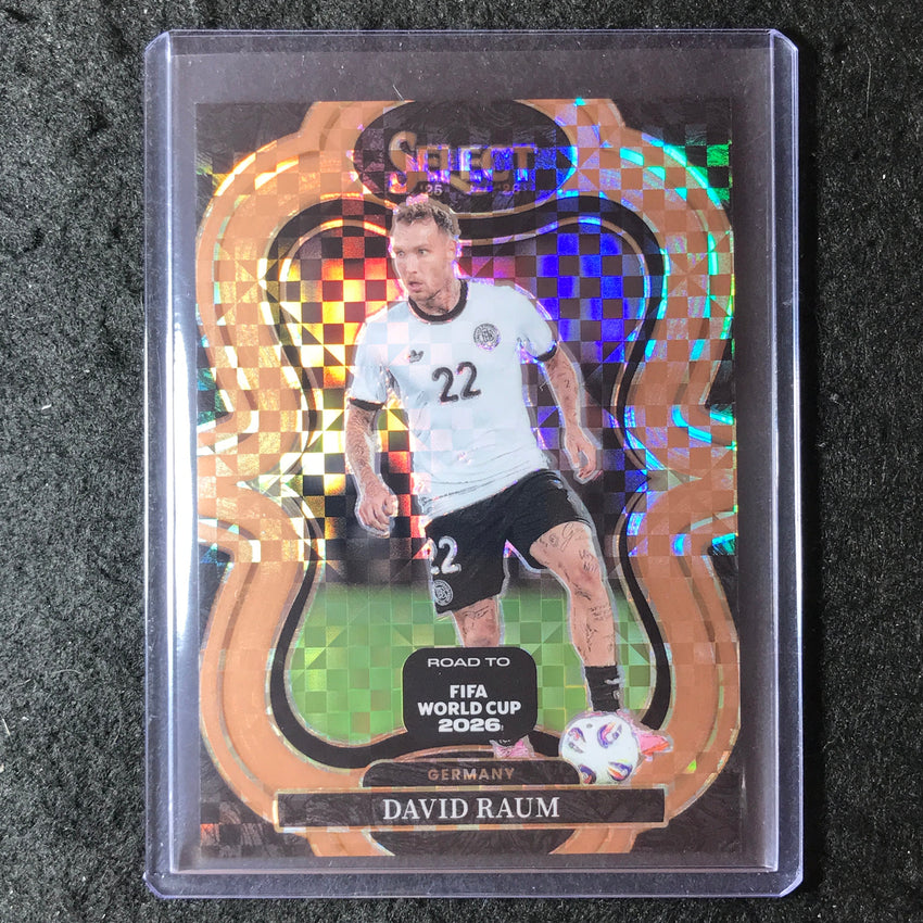 2025-26 Select Road to World Cup DAVID RAUM Mezzanine Bronze 118/130 #103
