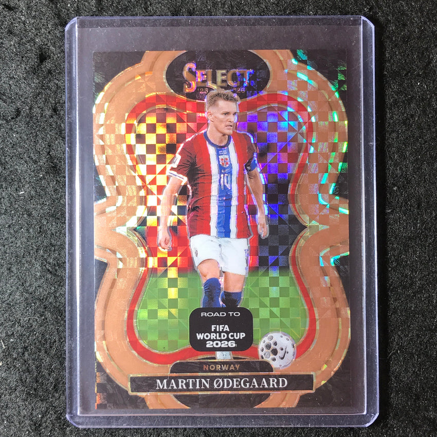 2025-26 Select Road to World Cup MARTIN ODEGAARD Mezzanine Bronze 114/130 #109