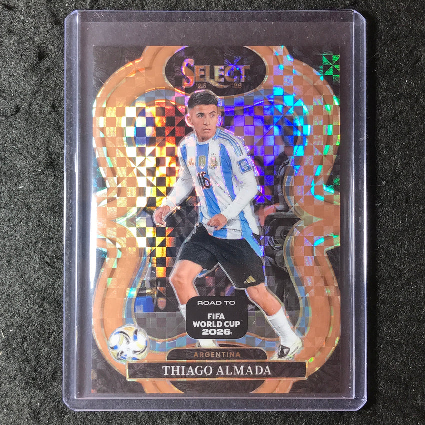 2025-26 Select Road to World Cup THIAGO ALMADA Mezzanine Bronze 79/130 #114
