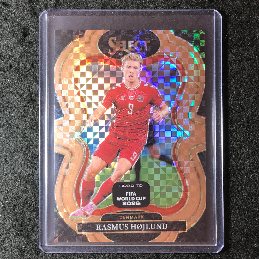 2025-26 Select Road to World Cup RASMUS HOJLUND Mezzanine Bronze 56/130 #119