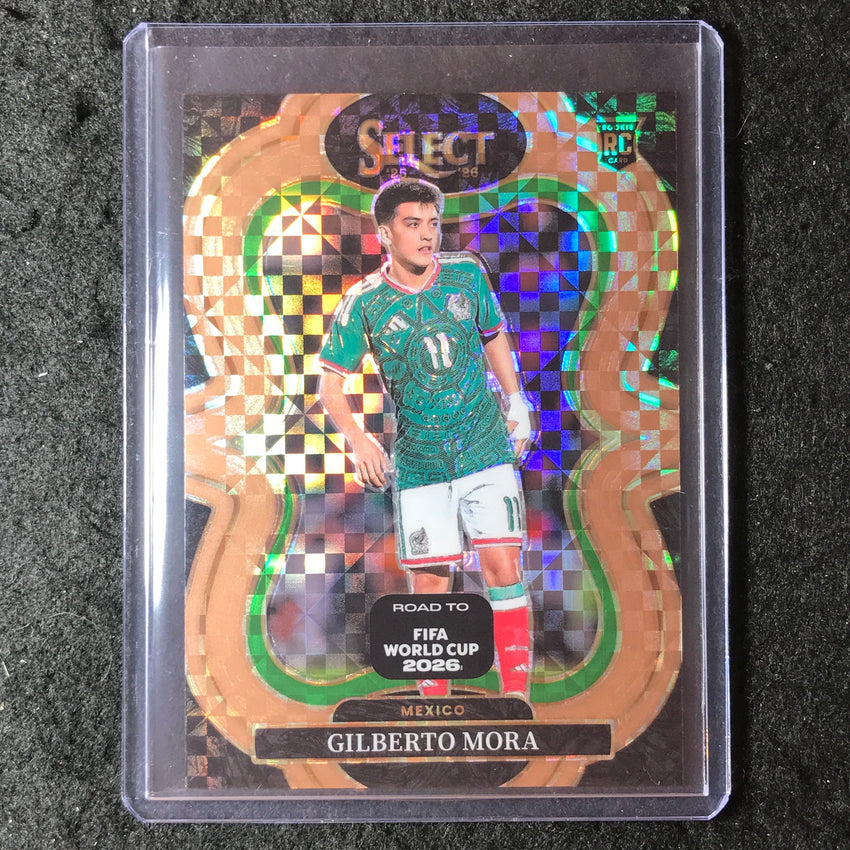 2025-26 Select Road to World Cup GILBERTO MORA Rookie Mezzanine Bronze 126/130