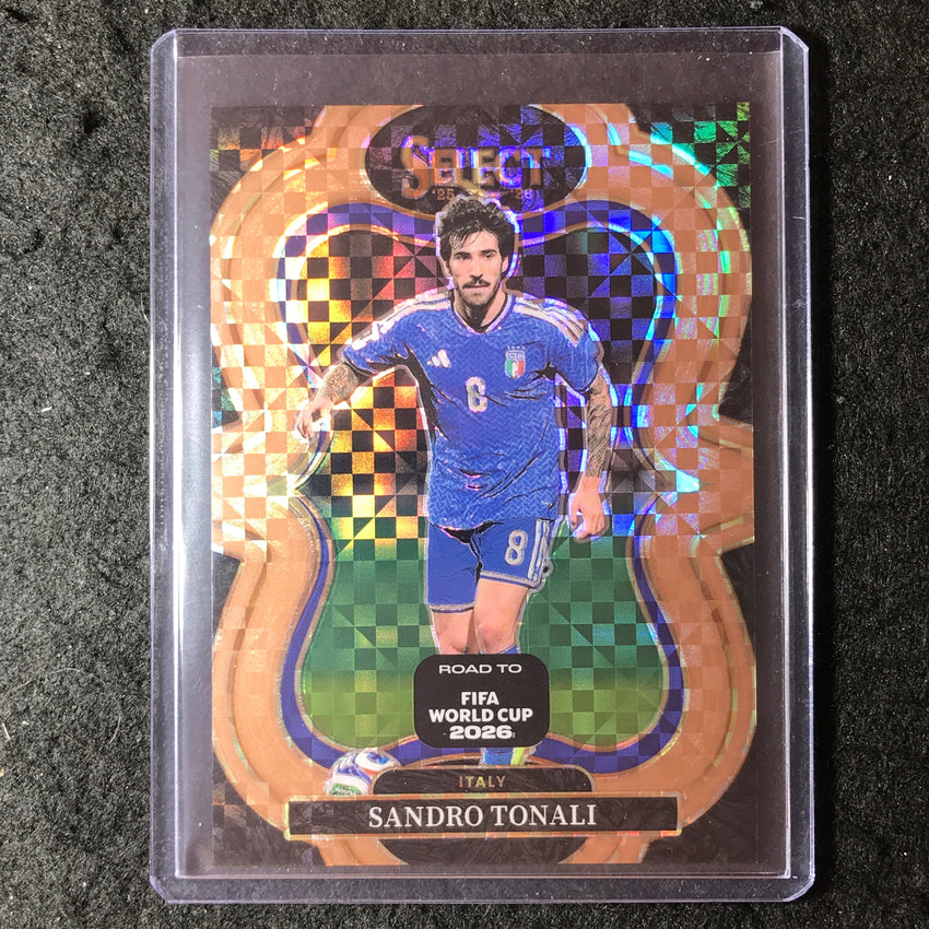 2025-26 Select Road to World Cup SANDRO TONALI Mezzanine Bronze 39/130 #133