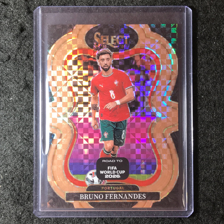 2025-26 Select Road to World Cup BRUNO FERNANDES Mezzanine Bronze 108/130 #149