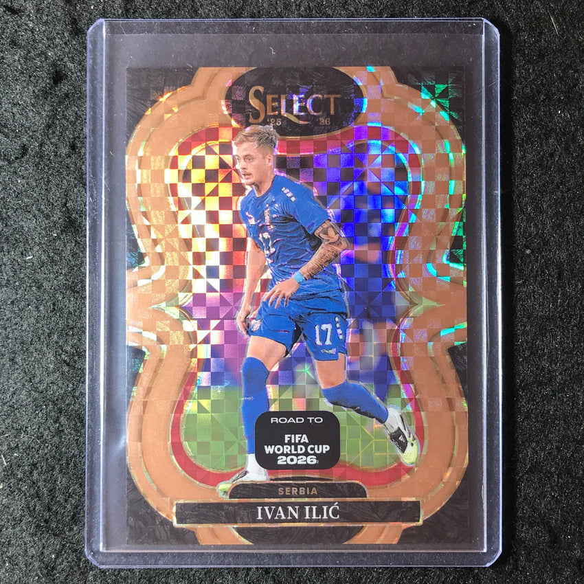 2025-26 Select Road to World Cup IVAN ILIC Mezzanine Bronze 28/130 #154