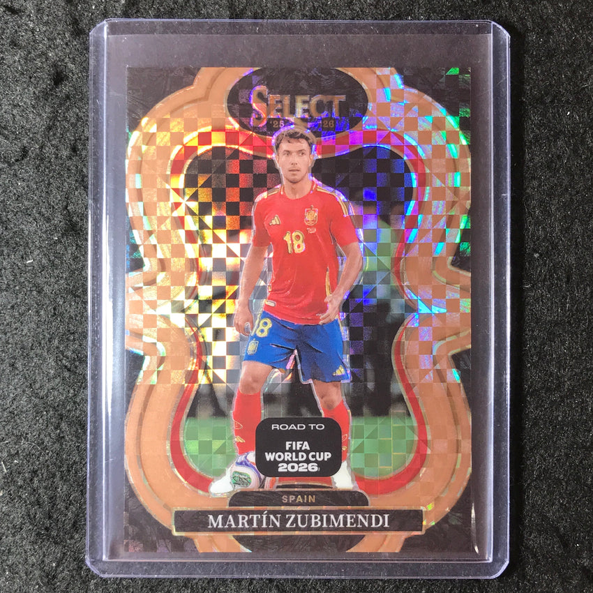 2025-26 Select Road to World Cup MARTIN ZUBIMENDI Mezzanine Bronze 92/130 #172
