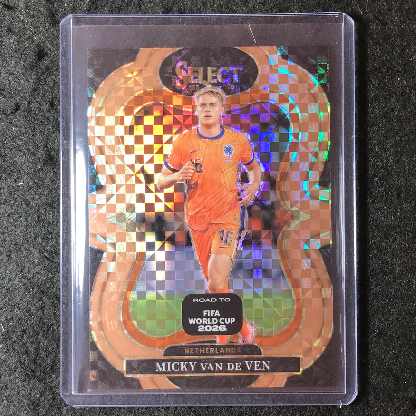 2025-26 Select Road to World Cup MICKY VAN DE VEN Mezzanine Bronze 99/130 #186