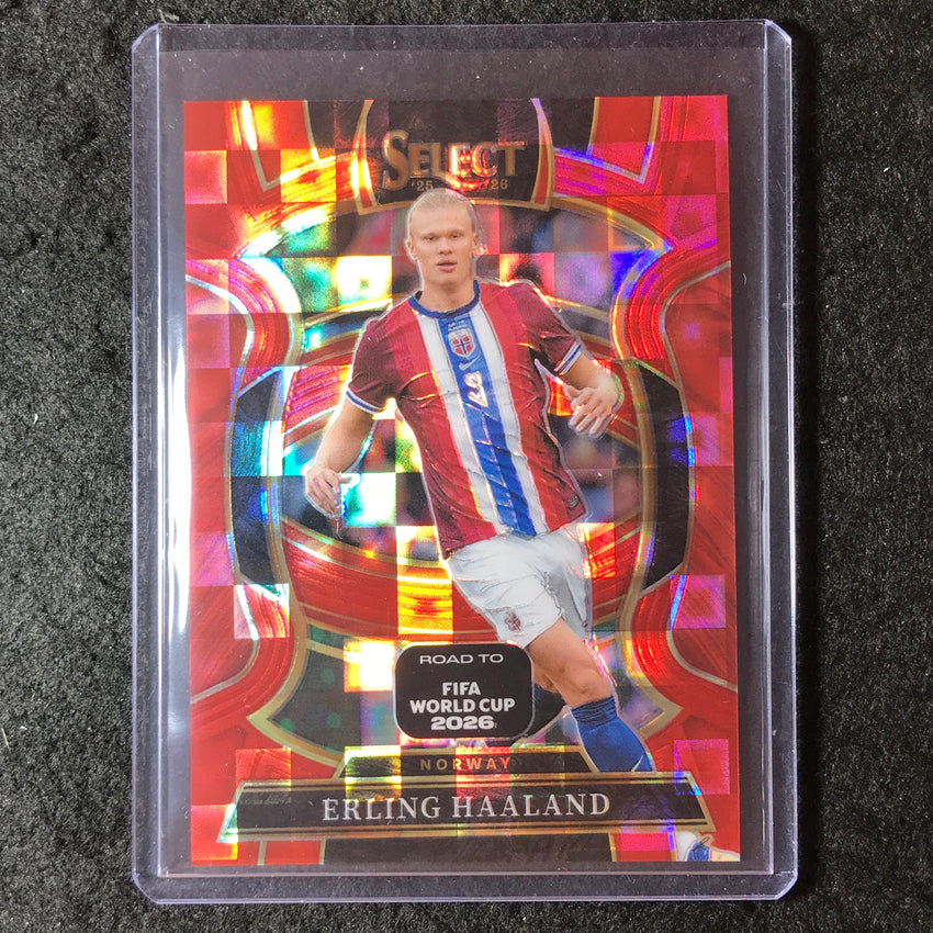2025-26 Select Road to World Cup ERLING HAALAND Terrace Red Pandora #9