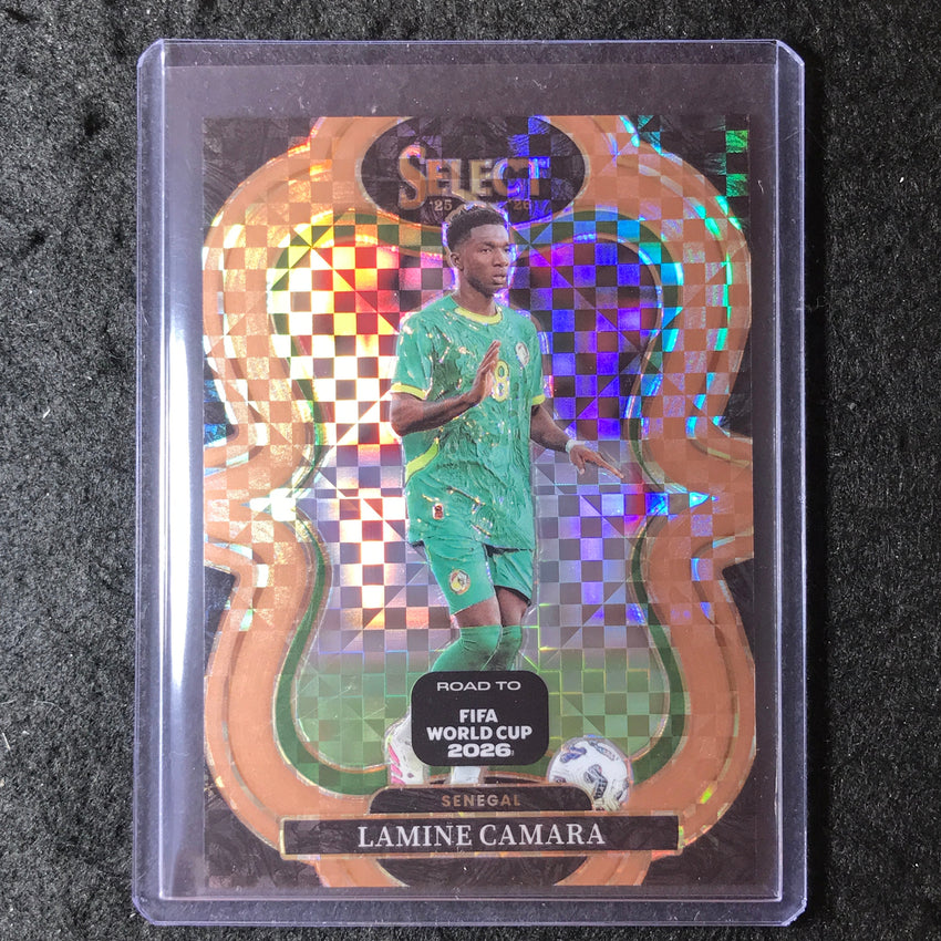 2025-26 Select Road to World Cup LAMINE CAMARA Mezzanine Bronze 110/130 #195
