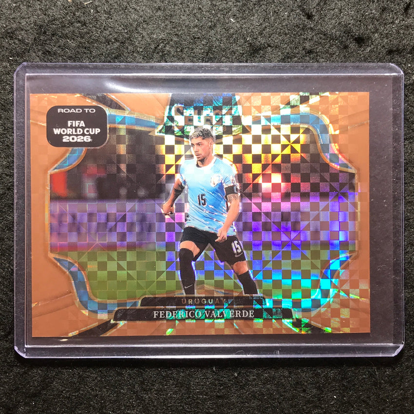 2025-26 Select Road to World Cup FEDERICO VALVERDE Field Level Bronze 87/130