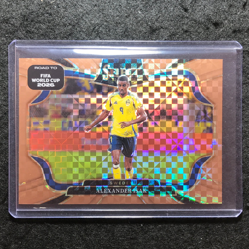 2025-26 Select Road to World Cup ALEXANDER ISAK Field Level Bronze 16/130 #224