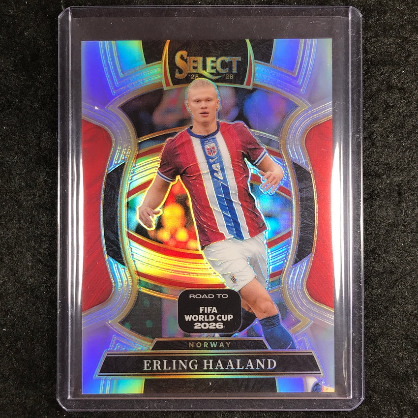 2025-26 Select Road to World Cup ERLING HAALAND Terrace Silver #9
