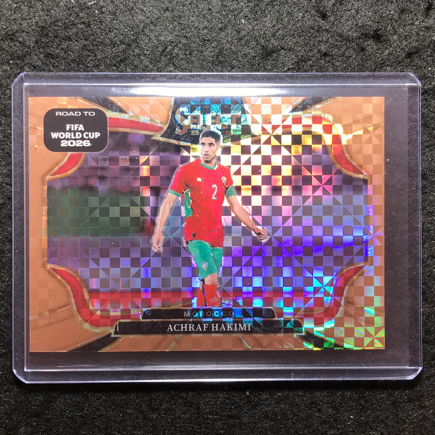 2025-26 Select Road to World Cup ACHRAF HAKIMI Field Level Bronze 37/130 #229